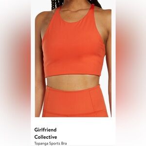Girlfriend Collective Topanga Halter Bra - M